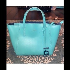 Kate spade gently used bag teal blue bag